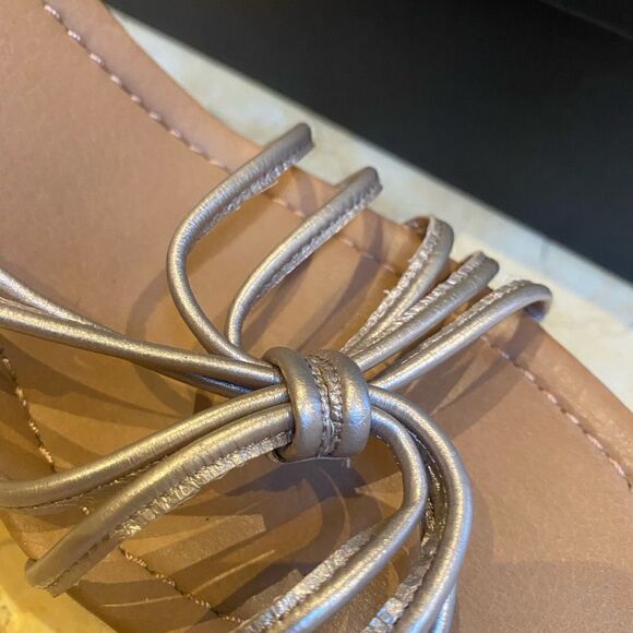 Coach platform Giorgiano Sandal with cork heel - size 10B - Picture 9 of 11